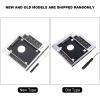 9.5mm Aluminum Enclosure A for Laptop Hard Drive Bay SSD Ical DVD Conversion Kit Compatible with SSD Drive Internal Hard Disk Drive Bay Adapter view 2