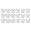 Denash Record Bag, 100Pcs Protective Record Cover AntiStatic for 7 Inch Records view 1