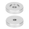 Turntable Adapter, Record Accessories, Large Hole Aluminum Conversion Sheet, Stable and for 7 Inch Record Turntable (Silver) view 1