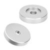 Turntable Adapter, Record Accessories, Large Hole Aluminum Conversion Sheet, Stable and for 7 Inch Record Turntable (Silver) view 2