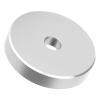 Turntable Adapter, Record Accessories, Large Hole Aluminum Conversion Sheet, Stable and for 7 Inch Record Turntable (Silver) view 3