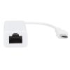 Network Adapter,USB ABS Shell White Adapter, Full Duplex Control for Computer Laptop view 1