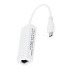Network Adapter,USB ABS Shell White Adapter, Full Duplex Control for Computer Laptop view 3