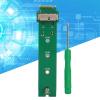 Denash Converter Card, NGFF Adapter Card Green SSD Adapter Card for Computer view 2