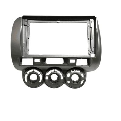 SITYORY Radio Frame 9Inch Fit for Honda Jazz 2002-2008 Car Radio Stereo Android MP5 Player 2 Din Head Unit Panel Casing Frame Cover Trim Convenient and Practical(A LHD Frame)
