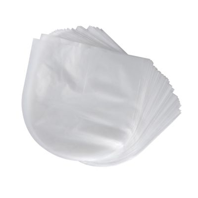 Denash Record Bag PE Record Covers WearResistant 50 Pieces AntiStatic High Clarity for LD Office
