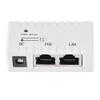 10M/100Mbps Ethernet Injector Adapter Power Over Ethernet Injector POE Splitter POE Splitter Power Over LAN Port for Standard POE (White) view 1