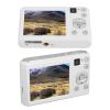 48MP 4K UHD Digital Camera, Compact Travel Camera with 2.8in Screen, 16X Digital Zoom, 256G Memory Card Support, Front Rear Dual Camera for Travel (White) view 4