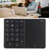 Cuifati Numeric Keypad with Touchpad, 2 in 1 22 Keys 2.4G Touchpad Bluetooth 4.2 Number Pad, Type C Charging 500mAh Accounting Keyboard, for Laptop, PC, Desktop, Study, Work (Black) view 4