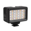 Underwater Light 131ft Diving Light RGB Dimmable LED Video Light with 1/4inch Adapter & Cold Shoe Mount for Action Cameras and SLR Cameras view 1
