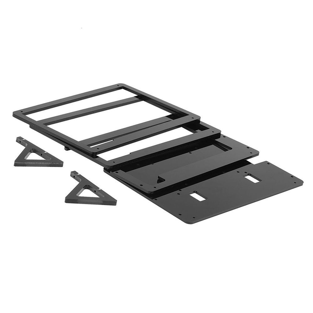 1024 * 600 High Sensitivity Shell Case Screen, Plus Screen Case, 7 Inch for Support with Plastic Bracket Backlit Control Support (Plastic Bracket Shell)
