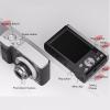 10x Digital Camera, 5K Autofocus Selfie Camera with Touch Screen, 16MP Front 12MP Rear 6 Axis Anti Shake, Time Lapse, Slow Motion, for Webca, 5K Digital Camera view 3