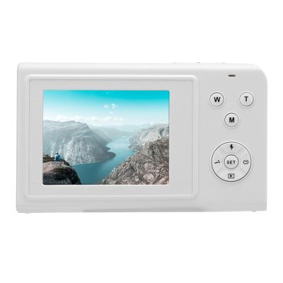 4K Digital Camera, 68MP 16X Zoom Auto Focus, Continuous Shoot, Fill Light, Vlogging Camera with Face Detection for Sports Games, Concerts, Traveling Landscape Photos (White)