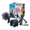 Canon EOS R8 Content Creator Kit, Full-Frame Hybrid Mirrorless Camera with Tripod & Stereo Microphone, 24.2 Megapixel CMOS Image Sensor, 4K Video, RF Mount, Vlogging Camera, Black (Renewed) view 1