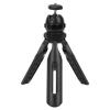 Tabletop Tripod, Mini Tripod with 360 Degree Adjustable Ball Head 1/4in Screw Hole 2 Sections Plastic Mini Retractable Tripod Travel Tripod for Mobile Phone, Smartphone (Plastic) view 2