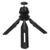 Tabletop Tripod, Mini Tripod with 360 Degree Adjustable Ball Head 1/4in Screw Hole 2 Sections Plastic Mini Retractable Tripod Travel Tripod for Mobile Phone, Smartphone (Plastic) view 3