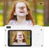 1080P HD Digital Camera, HD Color Display, 8X Zoom and Prevent Shake Function, Small and Portable, Digital Camera with Supplementary Light, AF Focusing Technology (White) view 3