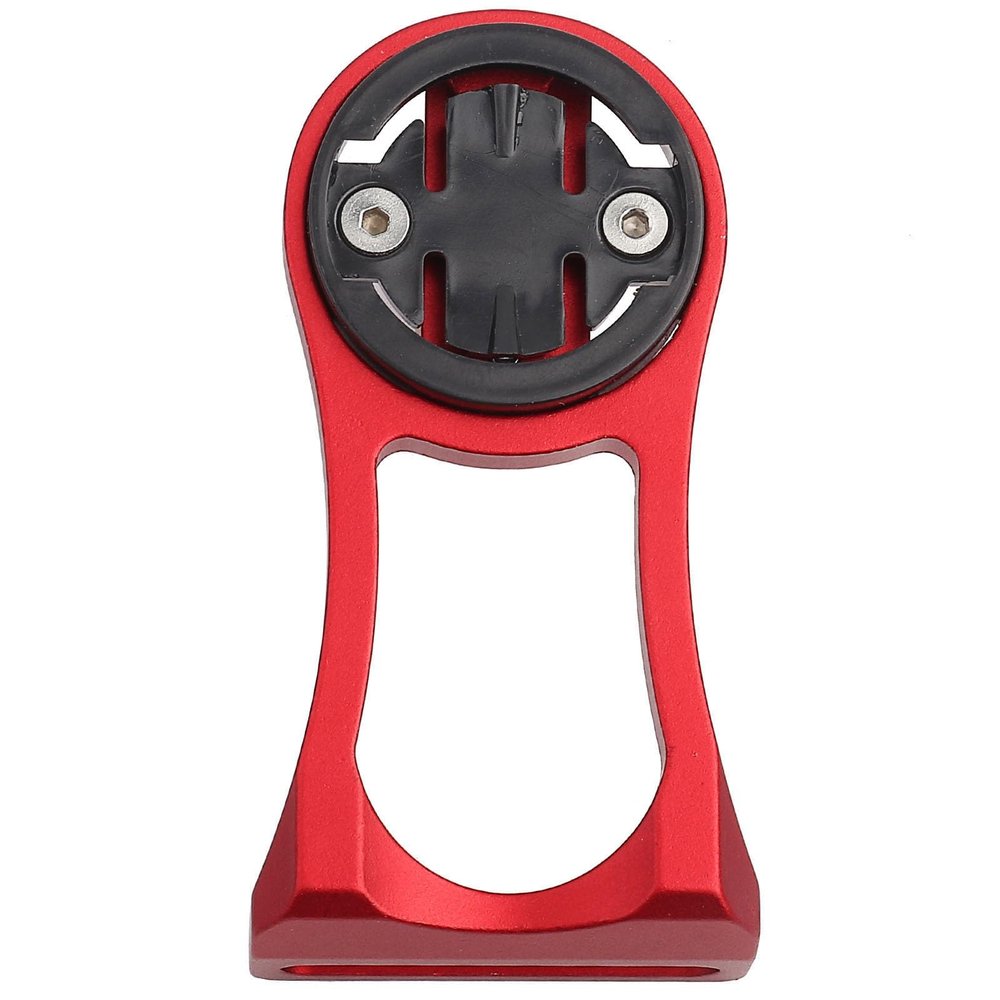 Stem Extension Mount Holder for Computer & Sports Camera for Bryton Cateye with Direct Wide Slot Design (Red)