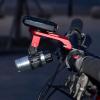 Stem Extension Mount Holder for Computer & Sports Camera for Bryton Cateye with Direct Wide Slot Design (Red) view 4