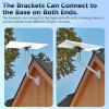 Adjust Satellite Mount 360 and 160 Adjustable Super Long Outdoor Universal Satellite Mount Wall Bracket view 4
