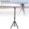 Adjustable Projector Tripod Stand, Stable Laptop Tripod Stand with User Friendly Design, Flexible Height for Projector, Camera, Laptop, Storage Rack view 4