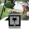 DESERT FOX GOLF DJ-10 Golf Cart Bluetooth Speaker  Wireless Magnetic Golf Speaker with Secure Mount  Loud, Weatherproof Sound with Retro Volume Knob & Built-in Charging (Gray) view 1