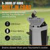 DESERT FOX GOLF DJ-10 Golf Cart Bluetooth Speaker  Wireless Magnetic Golf Speaker with Secure Mount  Loud, Weatherproof Sound with Retro Volume Knob & Built-in Charging (Gray) view 4