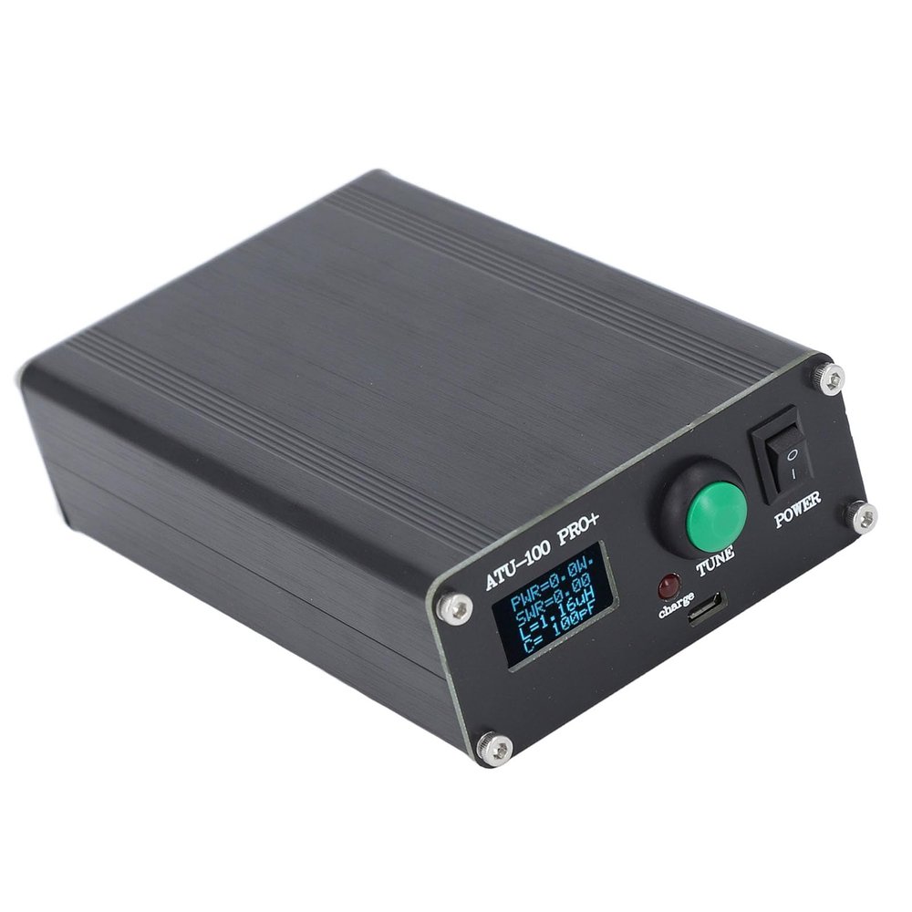 Antenna Tuner Premium Automatic Tuning for Radio Stations Aluminum Alloy Casing