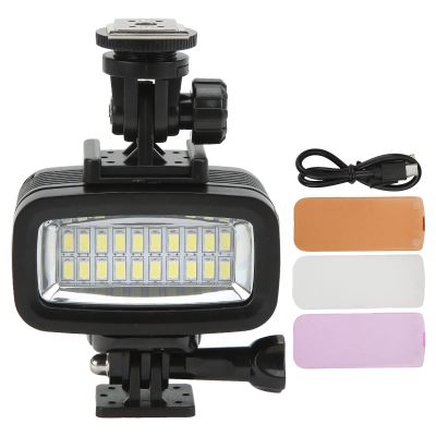 Gavigain 40m Underwater Diving Light, Underwater Video Fill Light Night Light IPX8 Waterproof Diving Light, Underwater Light for OSMO Action Camera