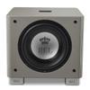 REL T/9x 10-Inch Powered Subwoofer  Sealed Design with Class AB Amplifier, RCA Inputs, and Deep Bass for HiFi Stereo Systems, Home Theater, and Surround Sound  High Gloss Grey Finish view 2
