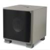REL T/9x 10-Inch Powered Subwoofer  Sealed Design with Class AB Amplifier, RCA Inputs, and Deep Bass for HiFi Stereo Systems, Home Theater, and Surround Sound  High Gloss Grey Finish view 3