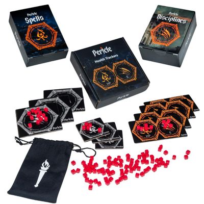 Pericle Accessories Bundle: Cards & Health Trackers