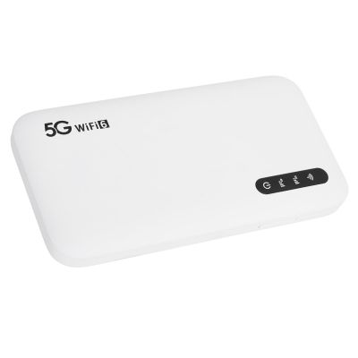 5G Mobile Hotspot for Travel, 5G 6 Mobile Hotspot Router with Sim Card Slot, Support 16 Devices, 6100mAh Portable Device for Phone Tablet