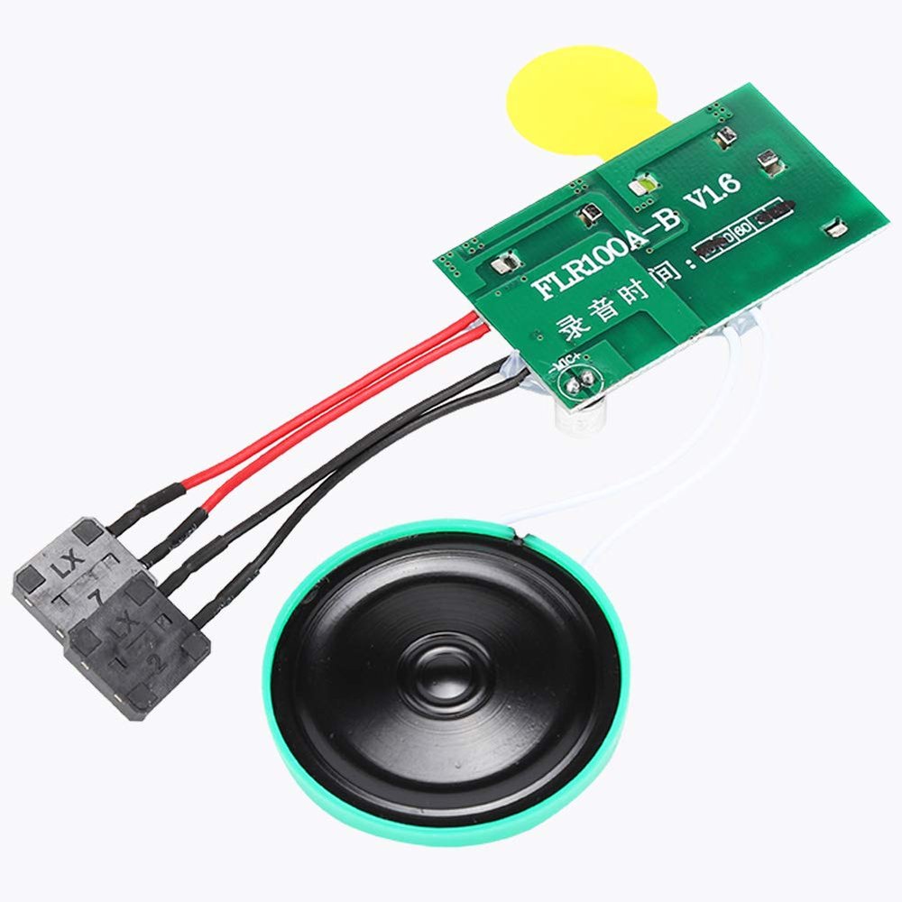Recordable Cards, Personalized Voice Recording Gifts Voice Sound Record Chip 60s DIY Greeting Card Module (2)