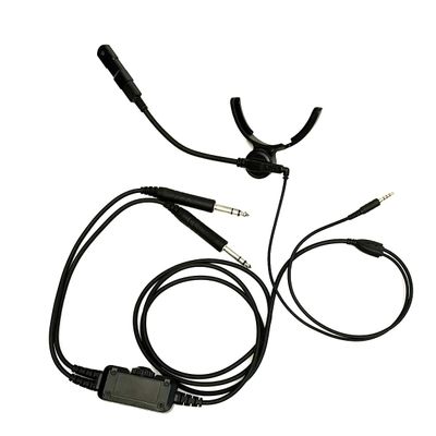 Crystal Mic Pro R for WH-1000XM4 (Dual Plugs for General Aviation)