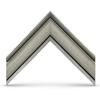 Industrial Nickel 43" Deco TV Frame for Samsung The Frame/Pro TVs view 3