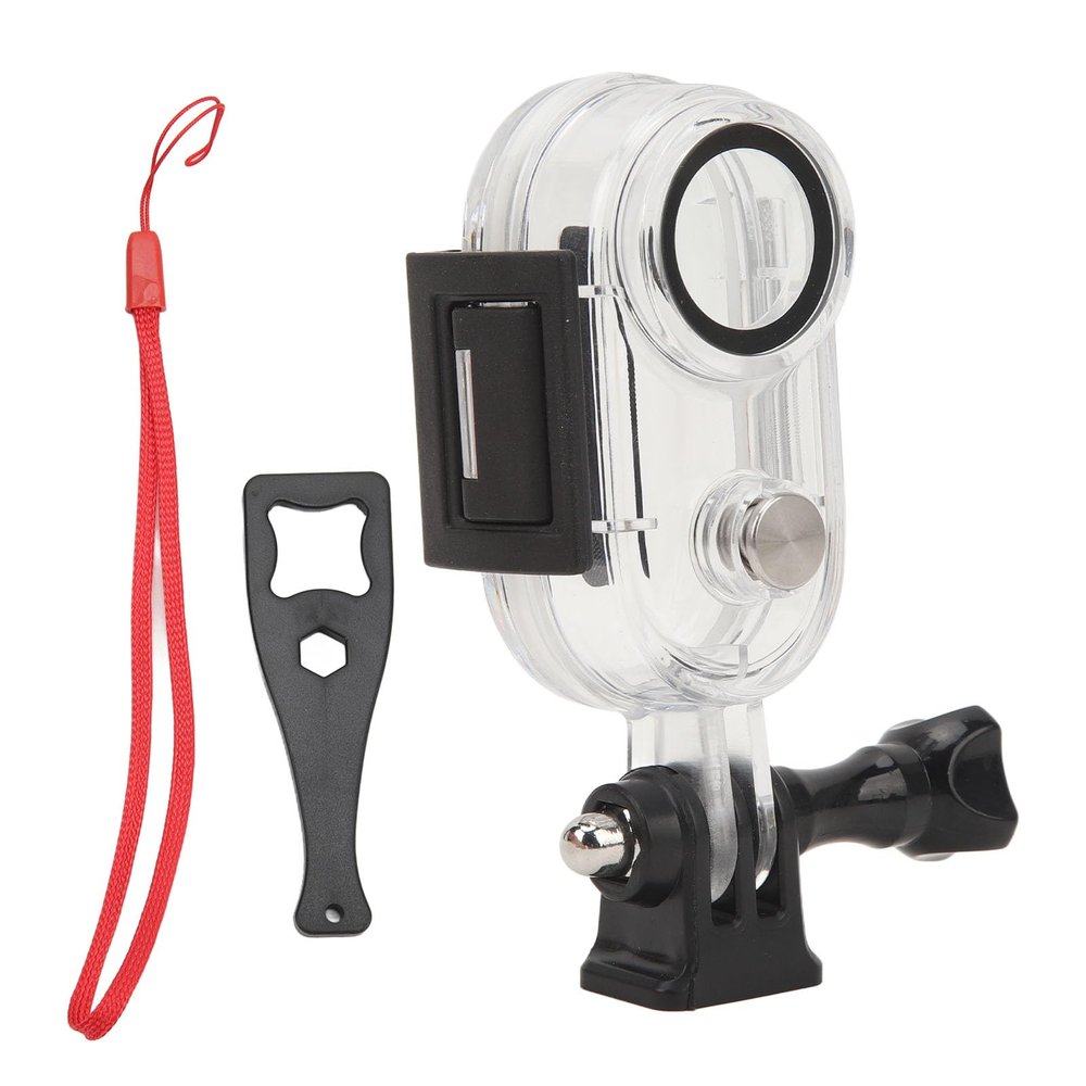 60m Camera Diving Housing, Insta 360 Go 3 Diving Housing, Action Camera Waterproof Housing, Wear Resistant and Waterproof Hd Lens Protective Cover
