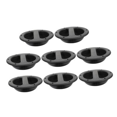 8pcs Round Stage Speaker Handle Heavy-Duty Abs Grasp Grip for Safe Carrying Smooth Surface Design for Easy Installation for Events and Home Use