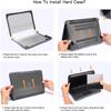 Encased Case Compatible with Dell Chromebook 11 inch 3120 3110 3100 Touchscreen 2 in 1 11.6 inch, Corner Protective Heavy Duty Rugged Bumper Shockproof Plastic Hard Shell Case Cover view 2