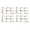 10 Sizes Electric Motor Carbon Brushes Replacement Assortment for Replacement Power Tool Part Repair view 2