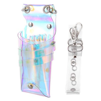 WOONEKY Scissors for Hair Stylist Barber Bag Cross Hairdressing Scissors Storage Tool Organizer