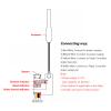 UPALDHOU 5.8G 40CH AIO FPV Camera, OSD AIO 5.8G 800TVL HD Micro FPV Camera NTSC PAL Switchable FPV Camera 150 FOV Horizontal 170 DFOV Diagonal Viewing Angle view 4