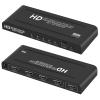 4K HDMI Splitter 1 in 4 Out - 1x4 Powered HDMI Splitter 4 Port Multi Monitor Outputs,Mirror/Copy Screen Only (Not Extend) Support 4Kx2K@30Hz 3D for PS4/Projector/HDTV view 1