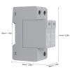 385V Protective Device, 2P 40KA LT1-40, AC Voltage Protector with Overcurrent Overvoltage Protect, Efficient Design for Thunder Protect view 4