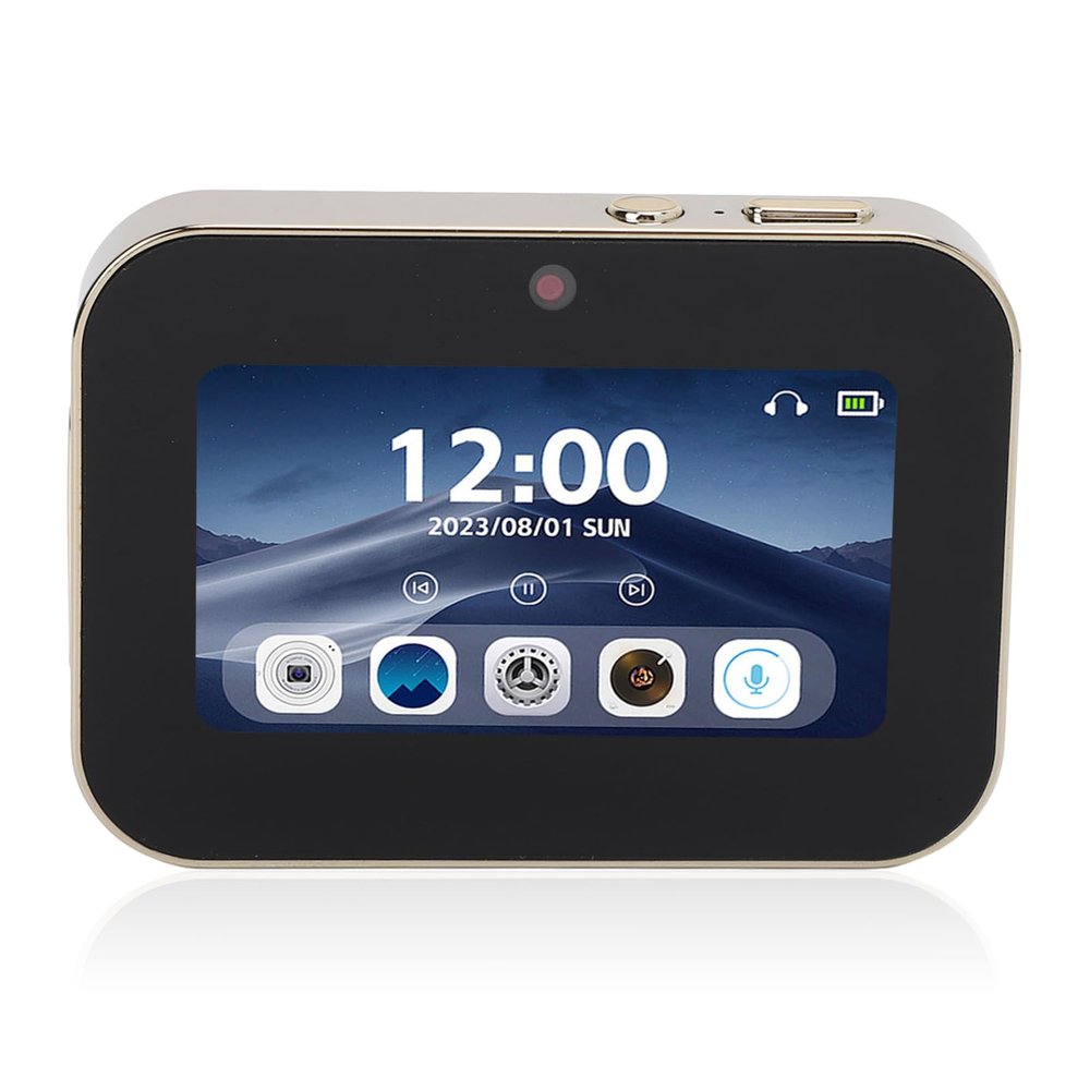 Dpofirs 64MP 4K Digital Camera for Photography, Vlogging Camera, 128G Expandable, 3 Inch, 3600mAh, 10x, Webcam, Music Playback (Gold)
