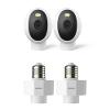 WUUK Magnetic Security Camera and Lamp Socket Bundle view 1