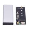 chenyang M.2 NVME/AHCI PCIe SSD to Oculink SFF-8612 SFF-8611 Hard Disk Enclosure Case Converter Adapter with SFF-8611 Data/DC Power Cable view 1