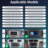 2+32G Double Din Car Stereo Radio Compatible with Wrangler Compatible with Chrysler Compatible with Ram,10 "Touchscreen Car Radio Audio Receiver with Wireless Android Auto Camera,GPS Navigation view 2