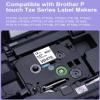 6 Pack Label Maker Tape 12mm 0.47 Laminated White Replacement for Brother P-Touch Label Tape TZe-231 Compatible with Brother P Touch Label Maker PT-D210 PT-H110 PT-D220 PT-D400 view 4