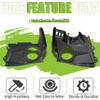 Kojem 6.5 Inch Front Dash Speaker Pods & Dash Panels Compatible with Can Am Maverick X3 / X3 Max Turbo R Sound System 2017-2025 Speaker Stereo Enclosure Accessories view 4